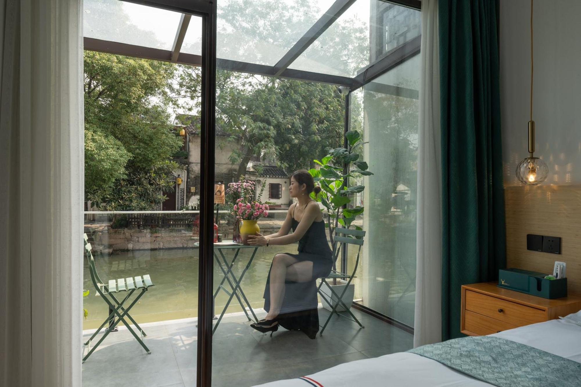Tongli Slowlife River View Inn Suzhou  Exterior photo